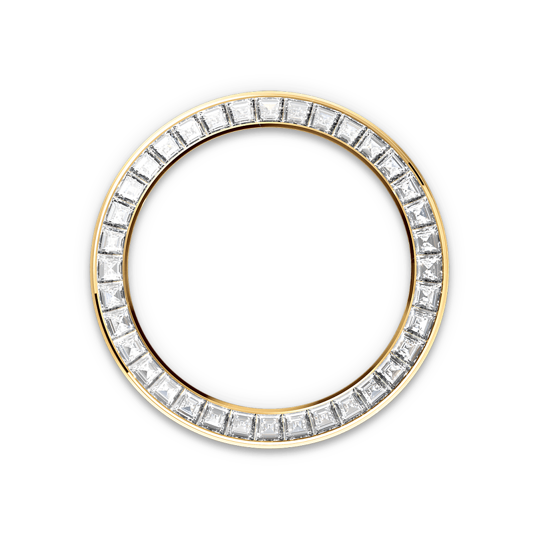 Diamond-set bezel