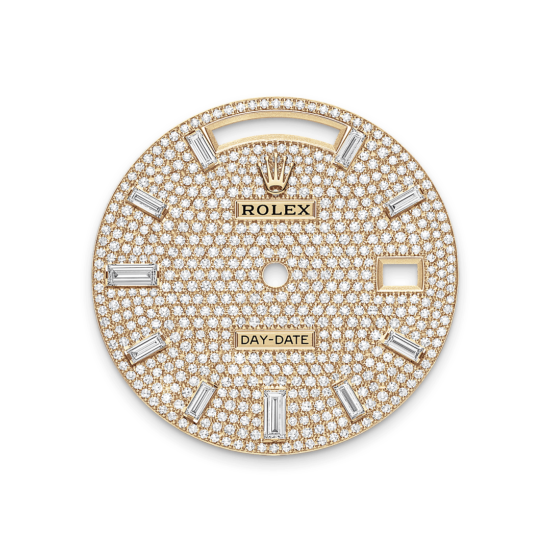 Diamond-Paved Dial