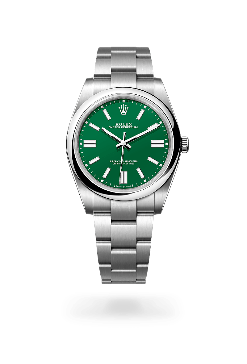 Rolex Oyster Perpetual in Oystersteel m124300-0005 at Reeds Jewelers