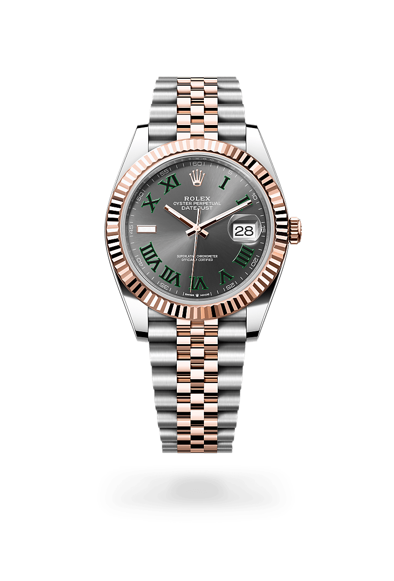 Rolex Datejust in Oystersteel and gold m126331-0016 at Reeds Jewelers