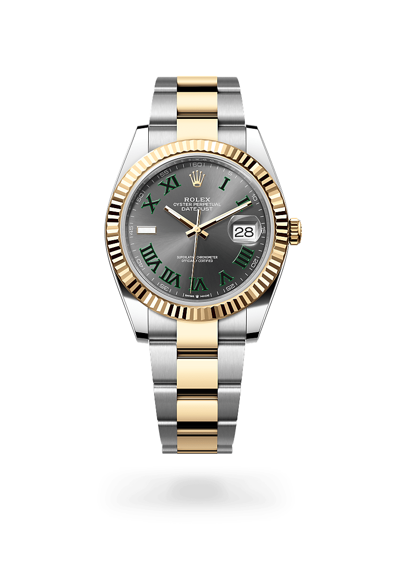 Rolex Datejust in Oystersteel and gold m126333-0019 at Reeds Jewelers