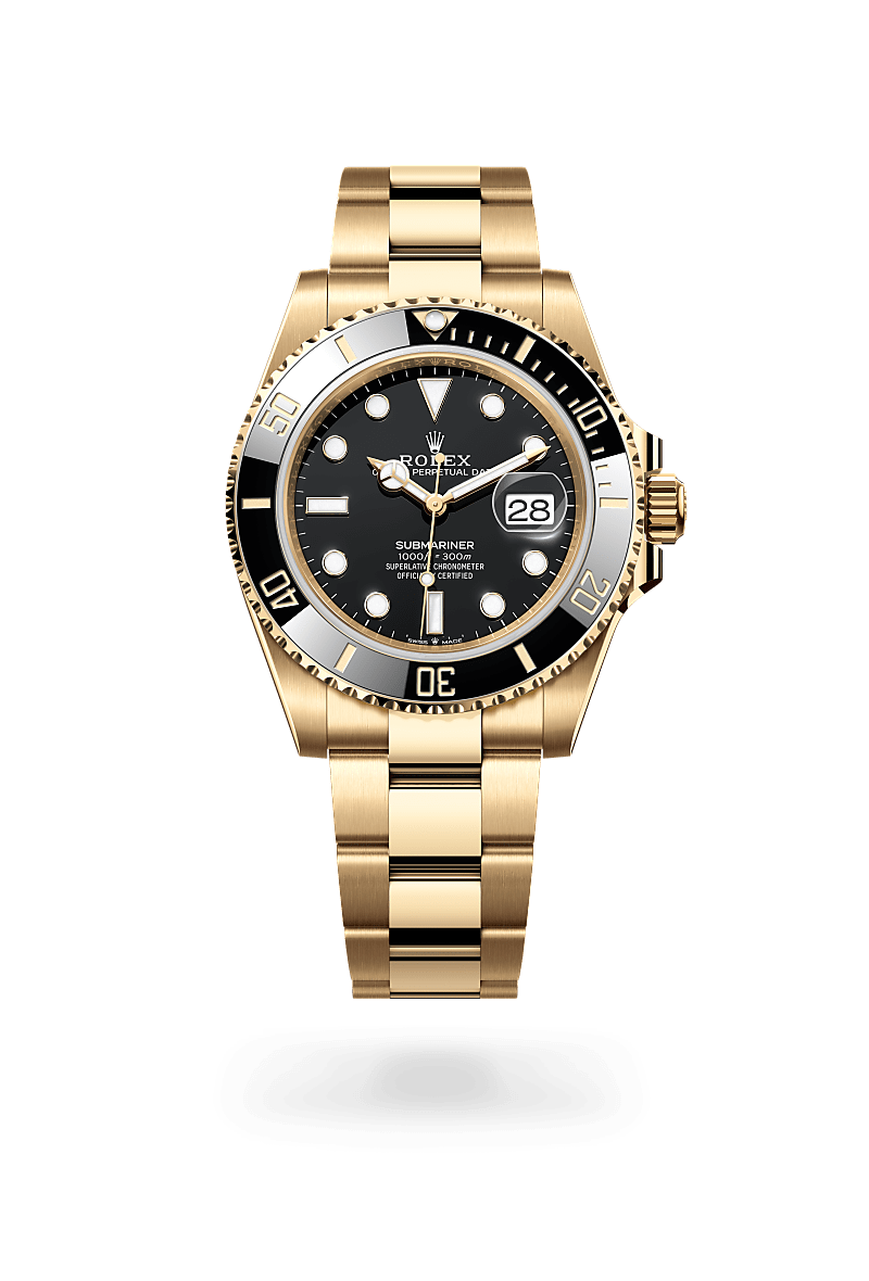 Rolex Submariner in Gold m126618ln-0002 at Reeds Jewelers