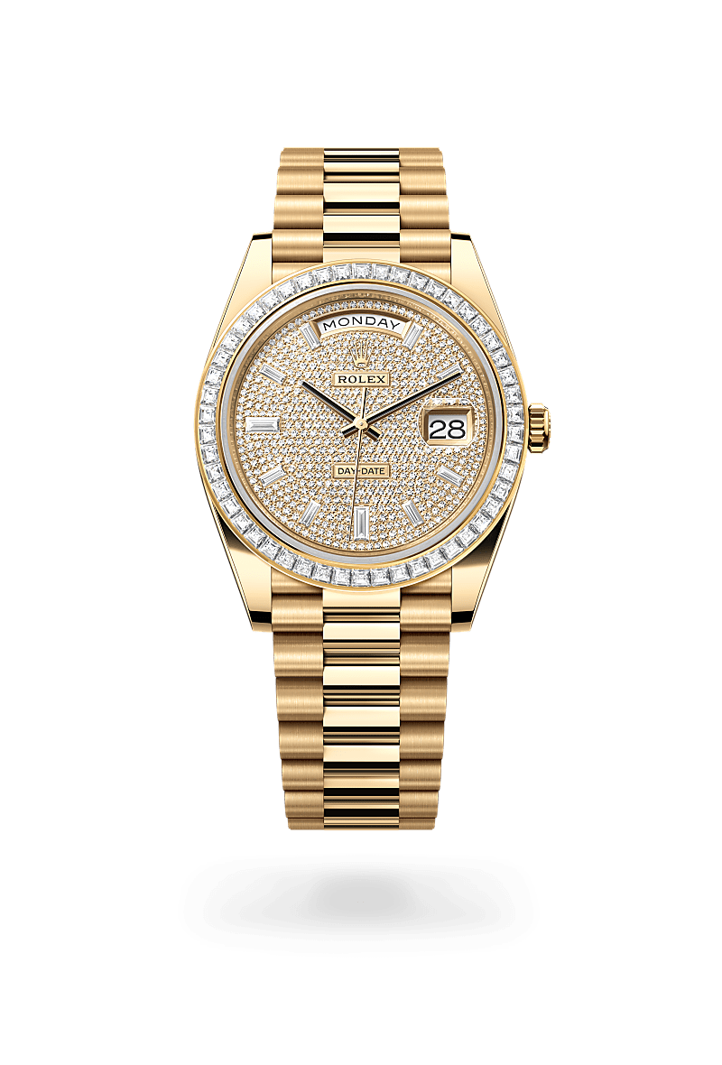 Rolex Day-Date in Gold m228398tbr-0036 at Reeds Jewelers