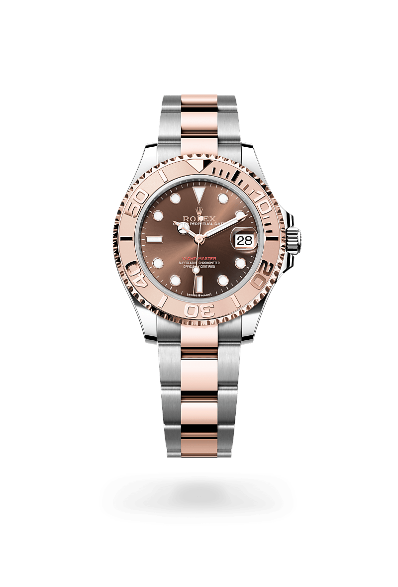 Rolex Yacht-Master in Oystersteel and gold m268621-0003 at Reeds Jewelers