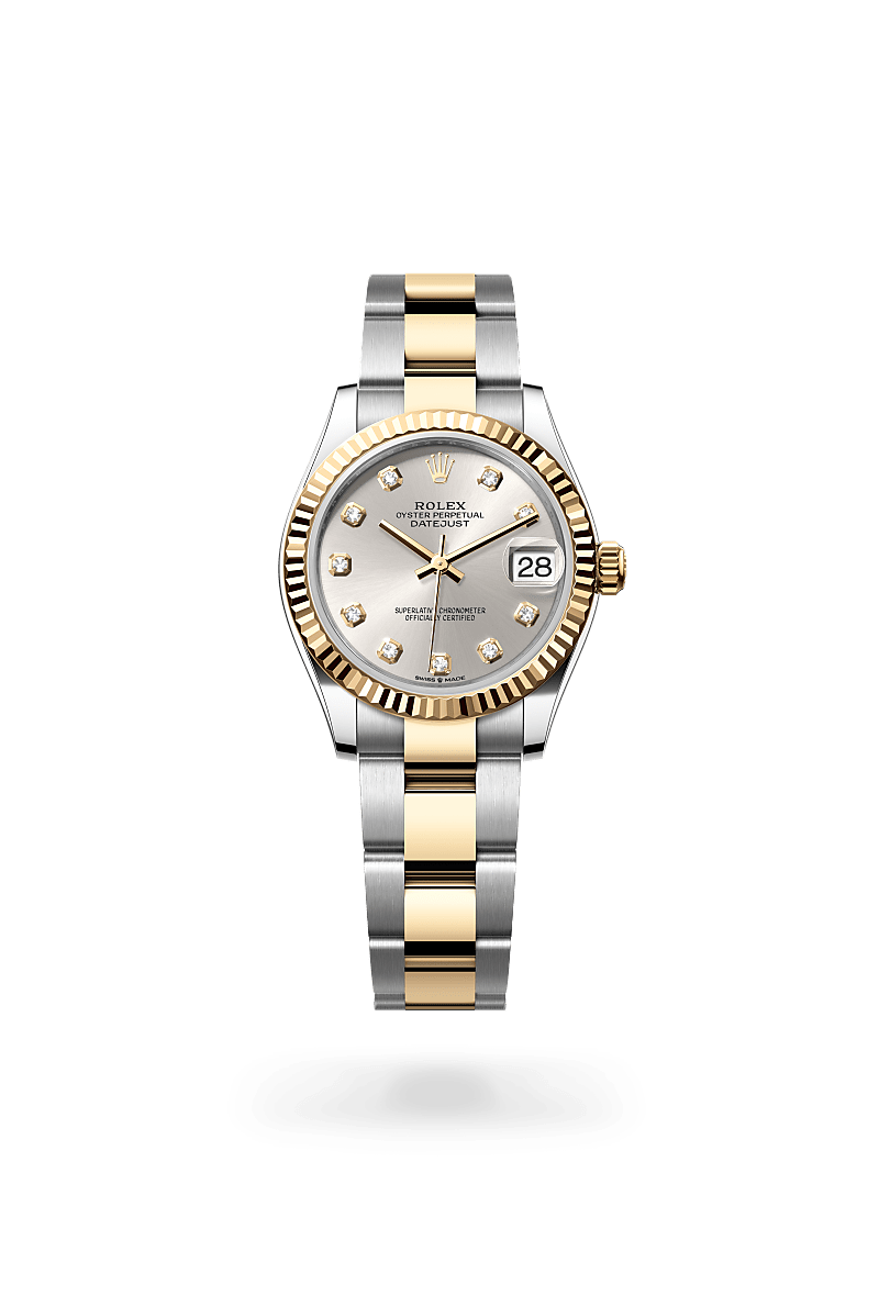 Rolex Datejust in Oystersteel and gold m278273-0019 at Reeds Jewelers