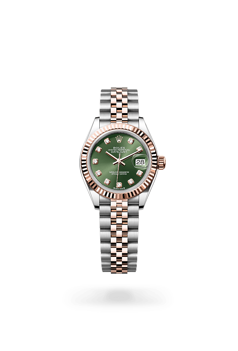 Rolex Lady-Datejust in Oystersteel and gold m279171-0007 at Reeds Jewelers