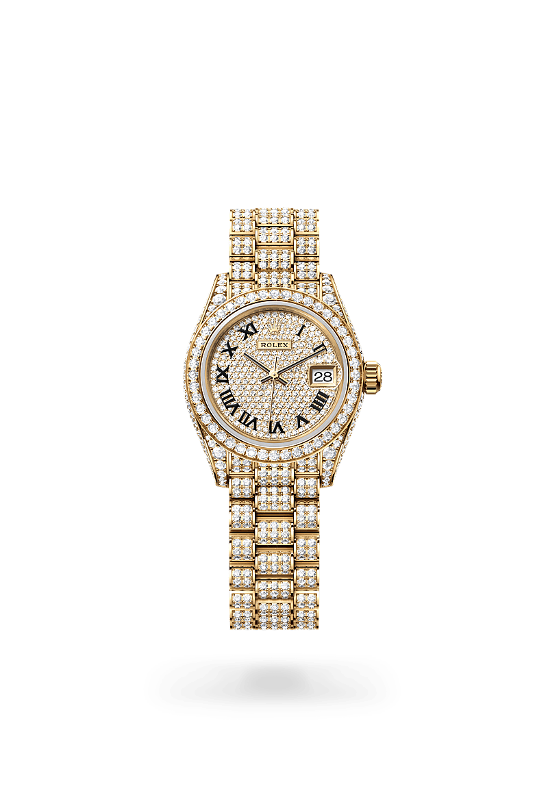 Rolex Lady-Datejust in Gold m279458rbr-0001 at Reeds Jewelers